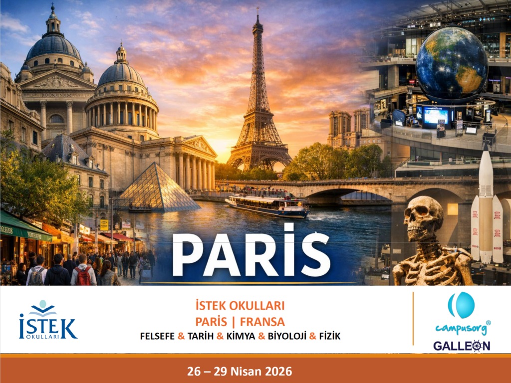 İSTEK Okulları | Paris Gezisi | Felsefe Tarih Fizik Kimya Biyoloji